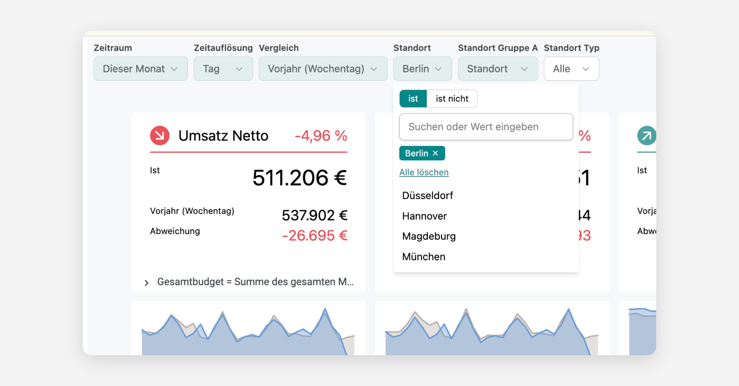 Einfacher und schneller filtern (auch mobil)